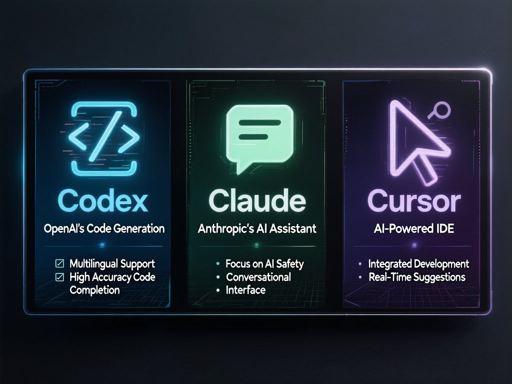Codex vs 其他AI编程工具对比
