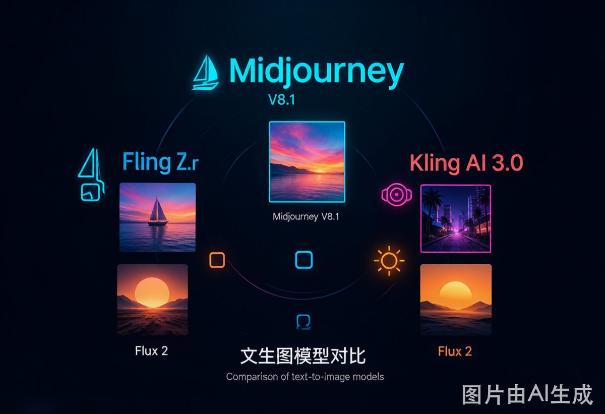 AI绘图工具对比总览图